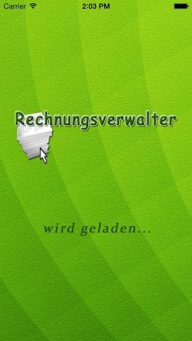 Screenshot iPhone - Start-Bild