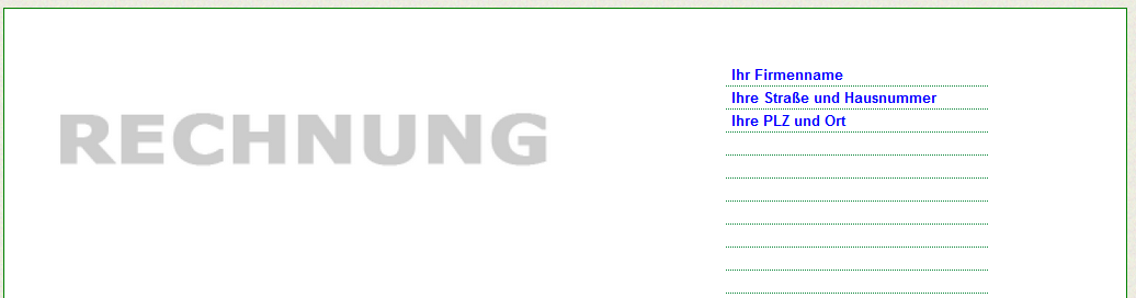 Rechnungen durchsuchen