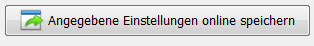 Eingegebene Einstellungen online speichern