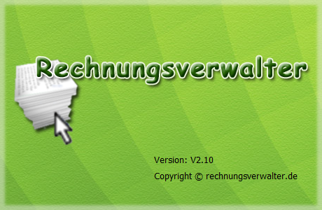 Startfenster von rechnungsverwalter.de
