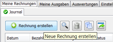 Neue Rechnung erstellen